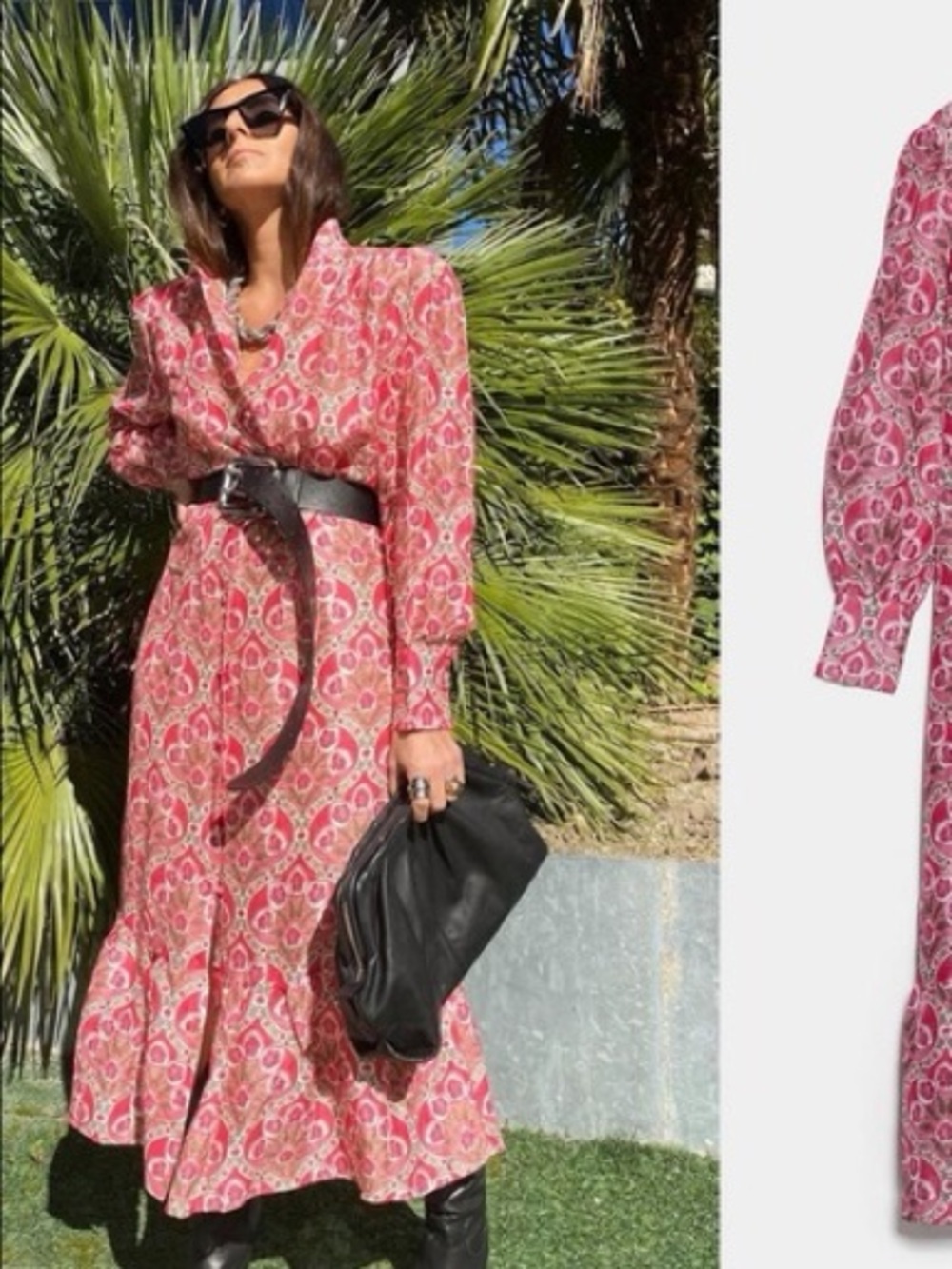 Zara Paisley Maxi Dress - Picture 5 of 5